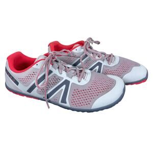 Xero HFS Lightweight Barefoot Sneaker Silver Blue Size 9.5 Road Running Fitness